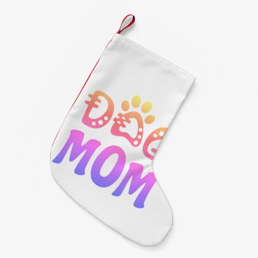 Mama Kleiner Weihnachtsstrumpf (Vorderansicht (hängend))