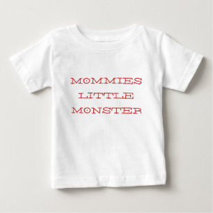 MAMA-KLEINES MONSTER BABY T-SHIRT