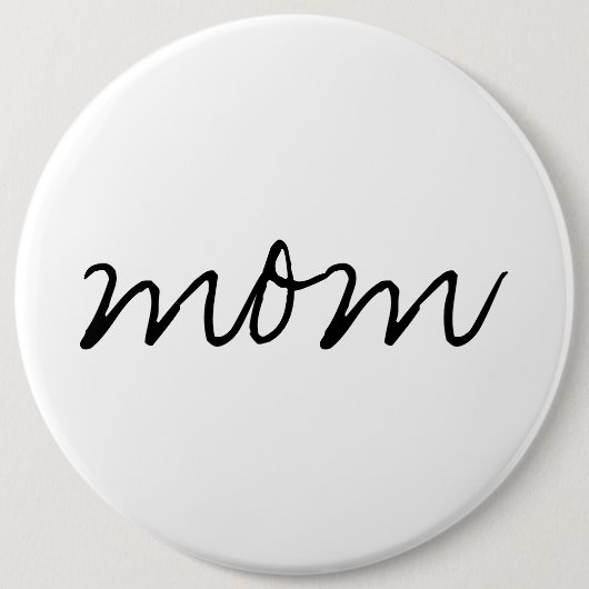 Mama-kolossaler Knopf Button (Vorderseite)