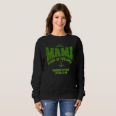 MAMA-KÖNIGIN DES GRÜNEN Women's Golf Sweatshirt (Vorne ganz)
