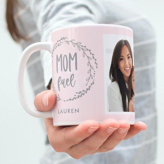 Mama Kraftstoff-EDITABLE-FARBE-Tasse für benutzerd Kaffeetasse