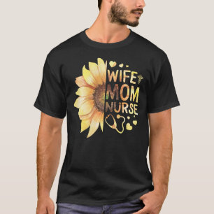 Mama Krankenschwester Ehefrau Woche Krankenpflege T-Shirt
