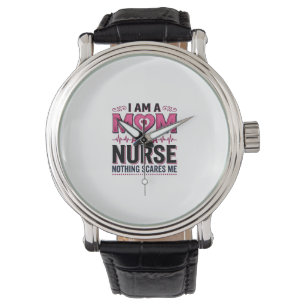 Mama Krankenschwester Nichts Schreckt Mich Vintage Armbanduhr