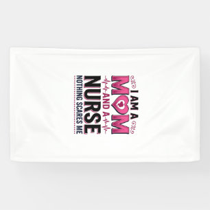 Mama Krankenschwester Nichts Schreckt Mich Vintage Banner