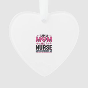 Mama Krankenschwester Nichts schreckt mich Vintage Ornament