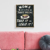 Mama Küche Leinwanddruck (Insitu (Wohnzimmer))