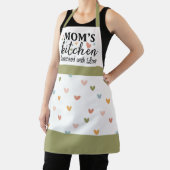 Mama Küche mit Liebe Pastel Hearts besetzt Schürze (InSitu)