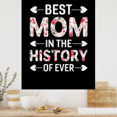 Mama Kunst und Mama in der Geschichte Poster (Küche)