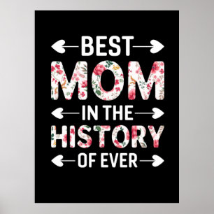 Mama Kunst und Mama in der Geschichte Poster