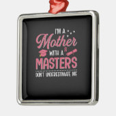 Mama Kunstmutter mit Master Ornament Aus Metall (Links)