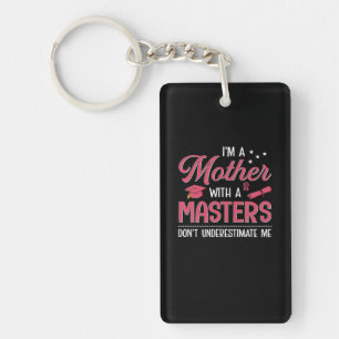 Mama Kunstmutter mit Master Schlüsselanhänger