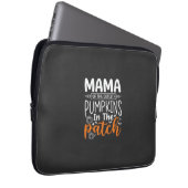 Mama Kürbisse Patch Halloween Design_1 Laptopschutzhülle (Vorne Rechts)