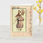 Mama, La-Ballerina-Gruß-Karte Karte (Gelbe Blume)