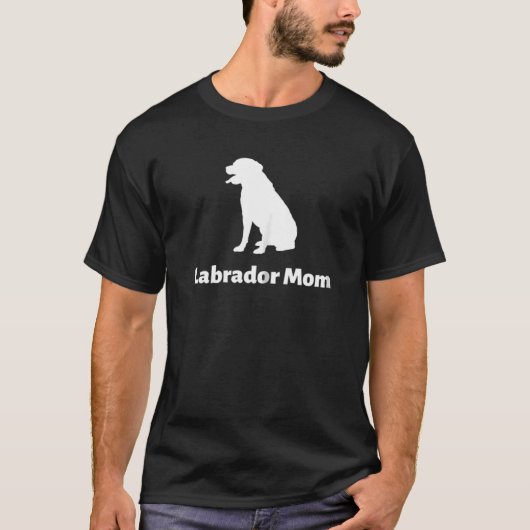 Mama Labrador T-Shirt (Vorderseite)