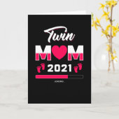 Mama Laden 2021 Twins-Geschenk Karte (Gelbe Blume)
