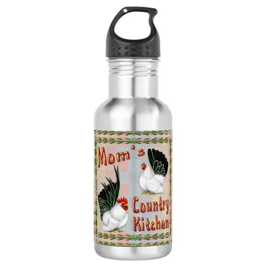 Mama Landküche Edelstahlflasche (Vorderseite)