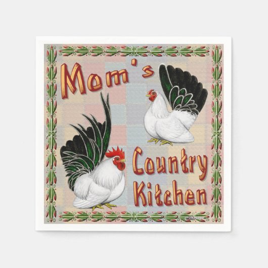 Mama Landküche Serviette (Vorderseite)