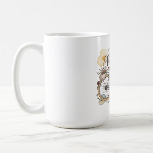 Mama läuft auf Liebe Kaffeetasse (Links)