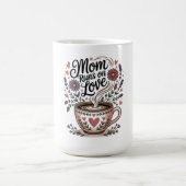 Mama läuft auf Liebe Kaffeetasse (Mittel)