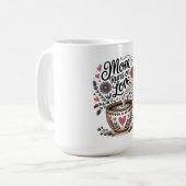 Mama läuft auf Liebe Kaffeetasse (Vorderseite Links)