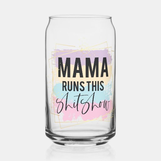 Mama läuft das dosenglas (Vorderseite)