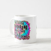 Mama läuft diese Shitshow-Tasse Kaffeetasse (Vorderseite Links)