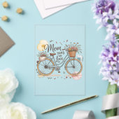 Mama läuft mit Liebe Acryleinladungen (In Situ (Hochzeit))