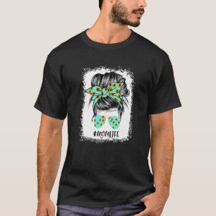 Mama Leben bleichte Mama Leben Aqua T-Shirt