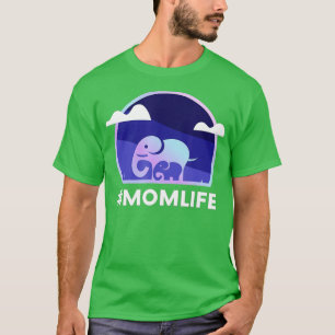 Mama Leben Elefant Niedlich Mütter Tag Geschenk Ma T-Shirt