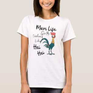Mama Leben Got mir Gefühl wie Hei Hei T-Shirt
