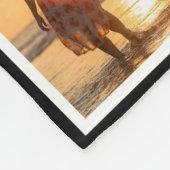 Mama | Leben | It Love It Black Foto Fleecedecke (Ecke)