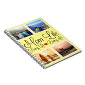 Mama Leben Mutter Tag Gelbes Foto Notizblock (Rechte Seite)