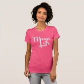 Mama-Leben Pinky T-Shirt (Vorne ganz)