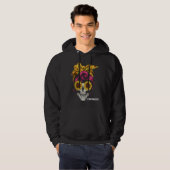 Mama Leben Sonnenblumen Muttertag Hoodie (Vorne ganz)