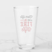 Mama Leben und Ehefrau Glas (Rückseite)