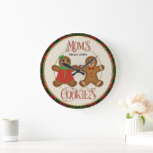 Mama-Lebkuchen Große Wanduhr (Zuhause)