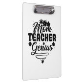 Mama Lehrerin Genius Klemmbrett (Rechts)