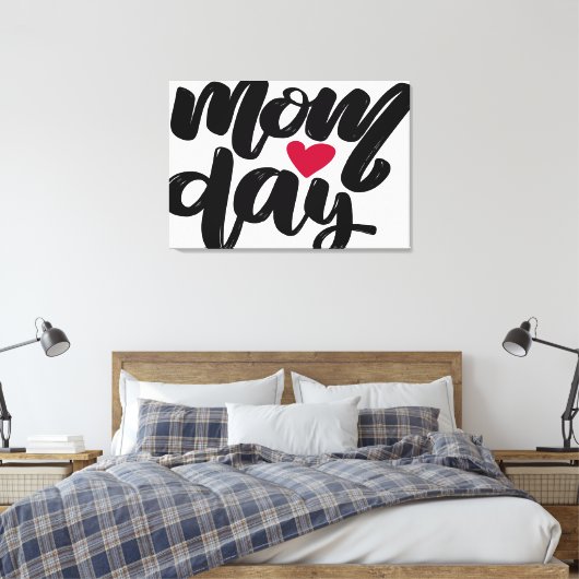 Mama Leinwanddruck (Insitu (Schlafzimmer))