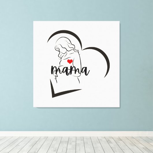 MAMA LEINWANDDRUCK (Insitu (Holzboden))
