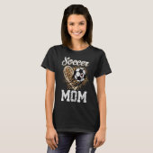 Mama Leopard Ball Muttertag T-Shirt (Vorne ganz)