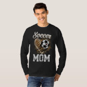Mama Leopard Ball Muttertag T-Shirt (Vorne ganz)