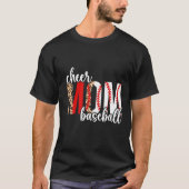 Mama Leopard Baseball & Cheerlea T-Shirt (Vorderseite)