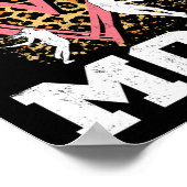 Mama Leopard Herzerreißende Mütter Tag Poster (Ecke)