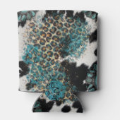 Mama Leopard Kuh Türkis Sublimation Dosenkühler