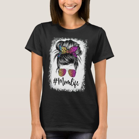 Mama Leopard Mama Leopard Messy Bu T-Shirt (Vorderseite)