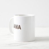Mama Leopard Print Kaffeetasse (Vorderseite Links)