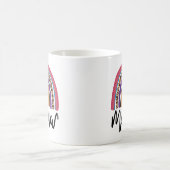 Mama Leopard Rainbow Kaffeetasse (Mittel)
