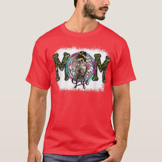 Mama Leopard Skeleton Camoue Mother T-Shirt