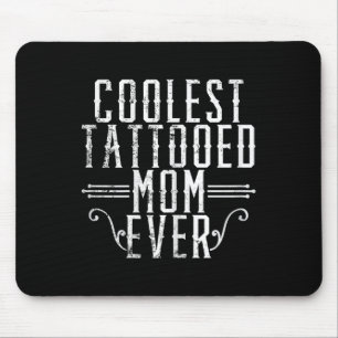 Mama Leopard Tätowierte Mama Temporärer Tatort Mousepad