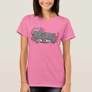 Mama-Leoparden-Herz-T-Shirt T-Shirt